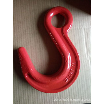 Eye Hook Carbon Steel Forged Crane Lifting Hook